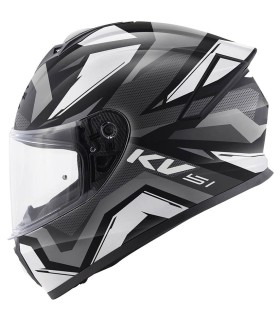 Casque Kappa moto KV51 Insert noir blanc
