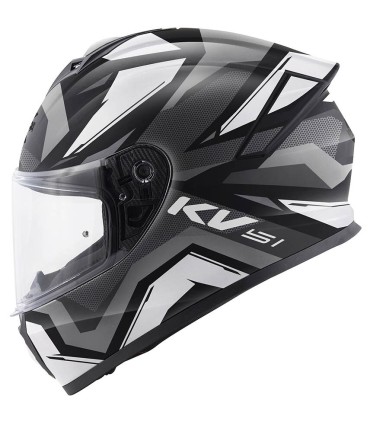 Helm Kappa moto KV51 Insert schwarz weiss