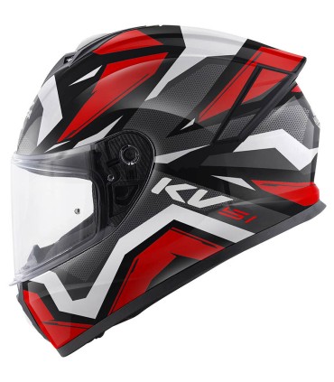 Casco Kappa moto KV51 Insert rosso