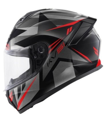 Helm Kappa moto KV51 Zenith titan rot