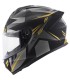 Casco Kappa moto KV51 Zenith titanio oro
