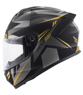 Casco Kappa moto KV51 Zenith titanio oro