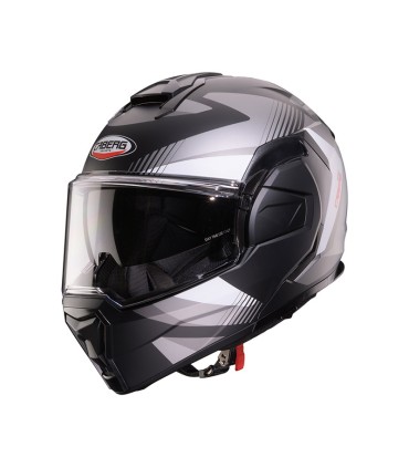 Casco modulare Caberg Trip Lunar grigio opaco
