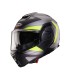 Casque modulaire Caberg Trip Lunar gris jaune mat