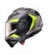 Casco modulare Caberg Trip Lunar grigio giallo opaco