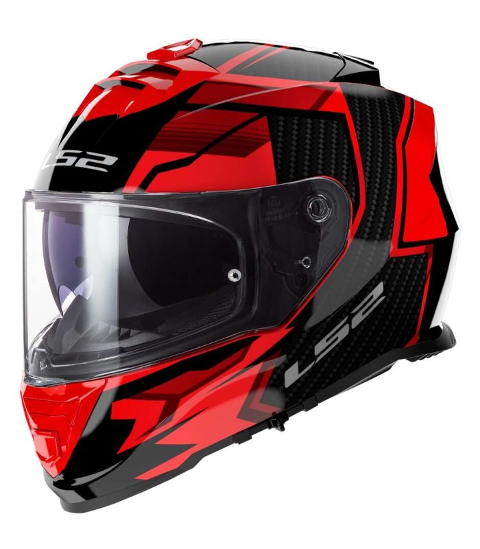 Casque LS2 FF800 Storm 2 Tracker rouge