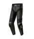 Paantalon en cuir Alpinestars Missile V3 noir blanc