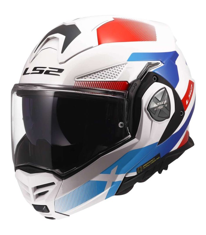 Helm LS2 FF901 Advant X Nova weiss rot blau