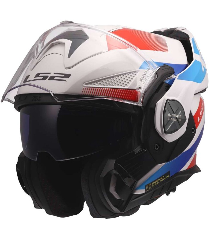 LS2 FF901 Advant X Nova white red blue helmet