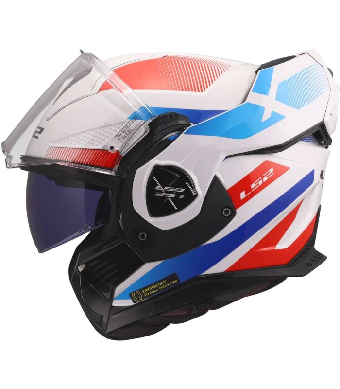 LS2 FF901 Advant X Nova white red blue helmet