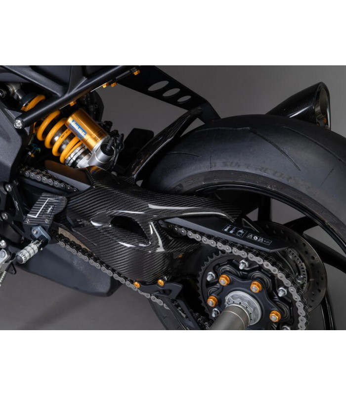 Lightech rear mudguard carbon Triumpn Speed triple 1200 (2021-25)