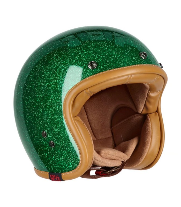Casque Jet 13 1/2 Skull Bucket Lucky Clover