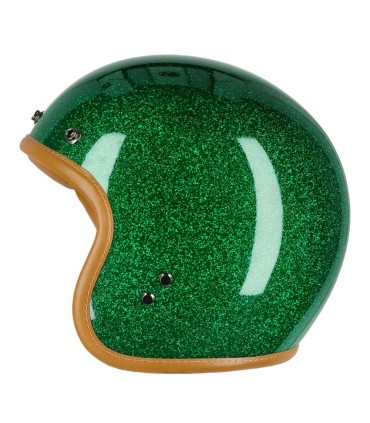 13 1/2 Skull Bucket Lucky Clover jet helmet