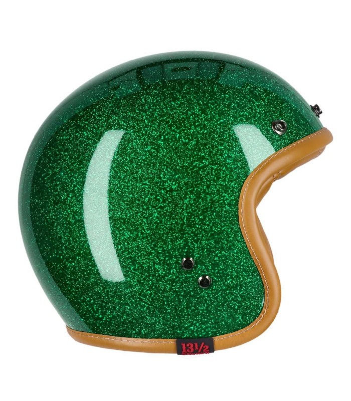 Casque Jet 13 1/2 Skull Bucket Lucky Clover