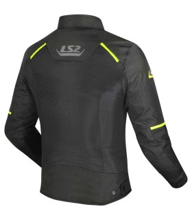 Giacca estiva LS2 Breeze nero giallo
