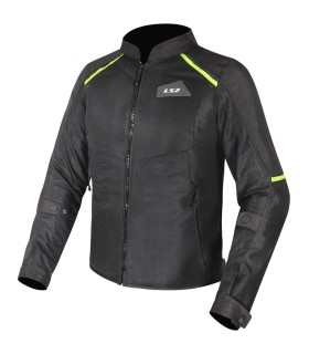 LS2 Breeze jacket black yellow
