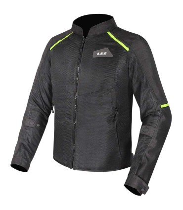 Sommer jacke LS2 Breeze schwarz gelb