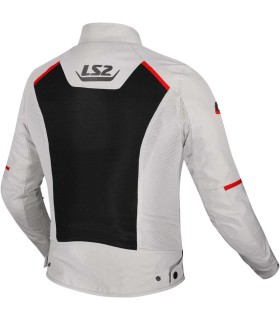 LS2 Breeze jacket black gray