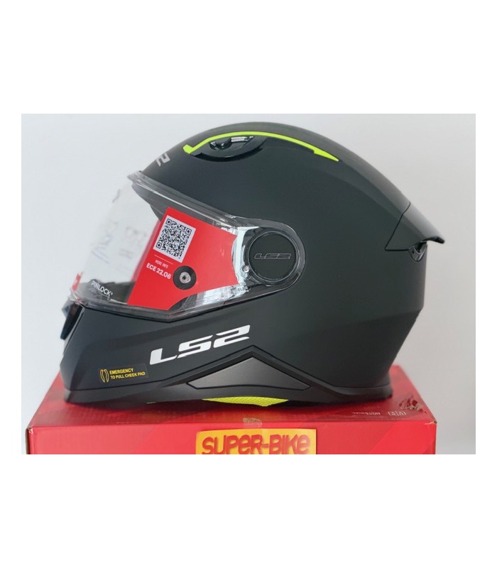 Kinder helm LS2 FF812 Kid schwarz mat