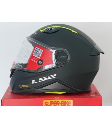 Casque enfant LS2 FF812 Kid noir mat