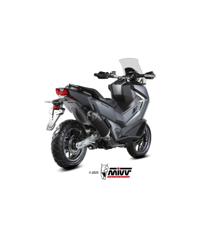 Scarico Mivv Oval nero Sym ADX TG 400 (2025-26)