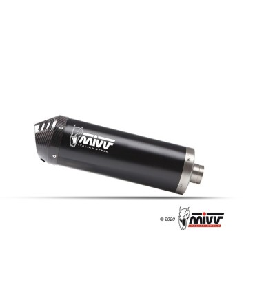 Scarico Mivv Oval nero Sym ADX TG 400 (2025-26)