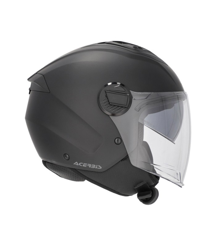 Helm jet Acerbis Levante schwarz mat