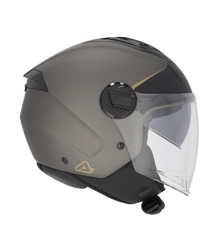 Casque jet Acerbis Levante gris bronze