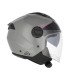 Casco jet Acerbis Levante grigio rosa