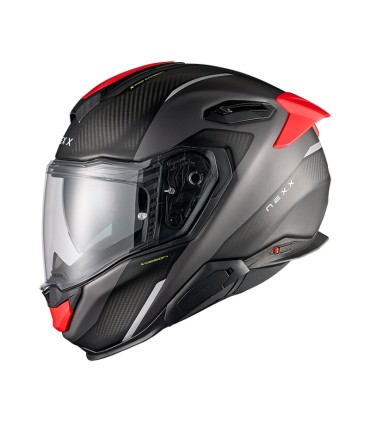 Casque Nexx X.TR Rush gris rouge