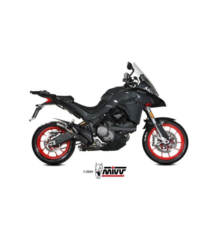 Mivv Double Gun inox Ducati Multistrada 950/S (2017-21)