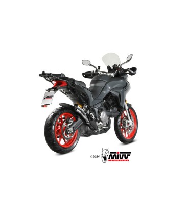 Mivv Double Gun inox Ducati Multistrada V2/S (2022-24)