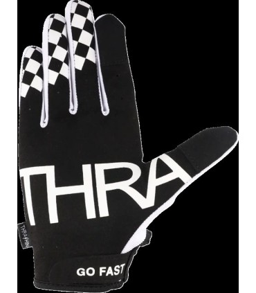 Thrashin Go Fast white summer gloves