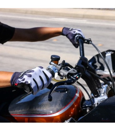 Handschuhe Thrashin Flame weiss