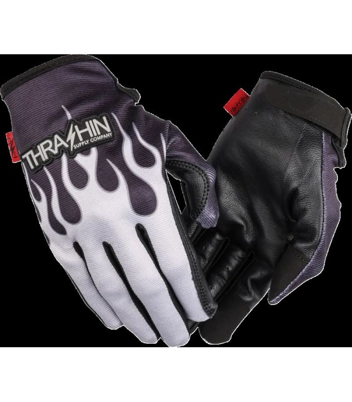 Handschuhe Thrashin Flame weiss