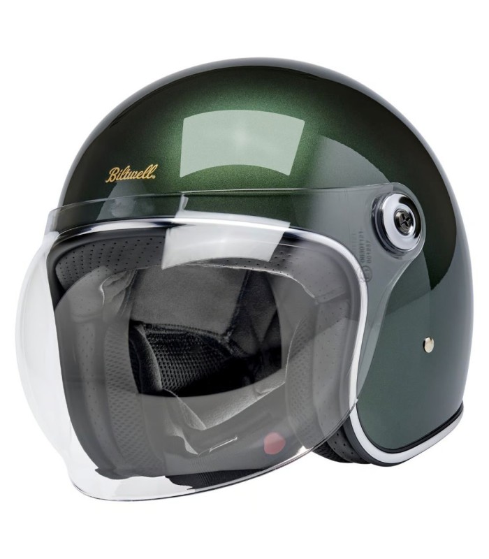 Casque jet Biltwell Tahoe sierra green