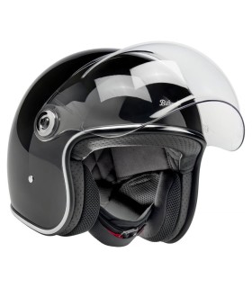 Casque jet Biltwell Tahoe noir