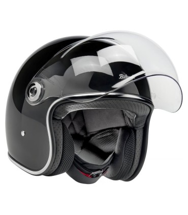 Casque jet Biltwell Tahoe noir