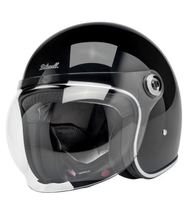 Casque jet Biltwell Tahoe noir