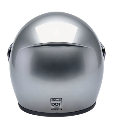 Biltwell Gringo SV silver helmet