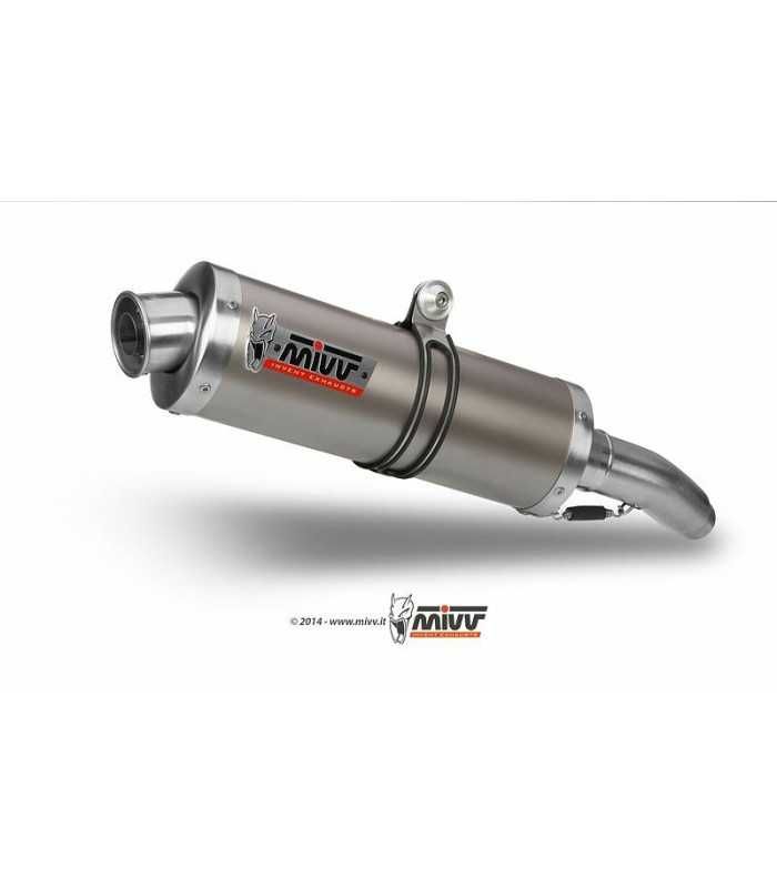 Mivv Oval inox Yamaha YZF R6 (1999-02)