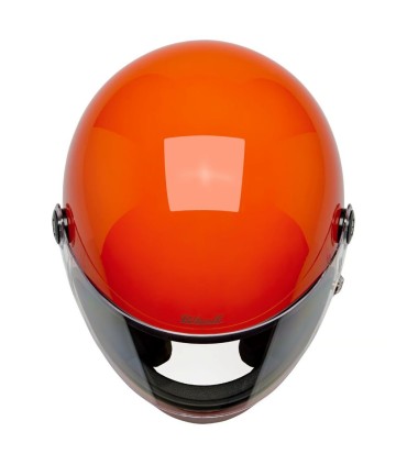 Biltwell Gringo S Hazard orange helmet