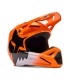 Helm Cross Fox V1 Shield orange
