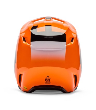 Helm Cross Fox V1 Shield orange