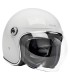 Casque jet Biltwell Tahoe blanc
