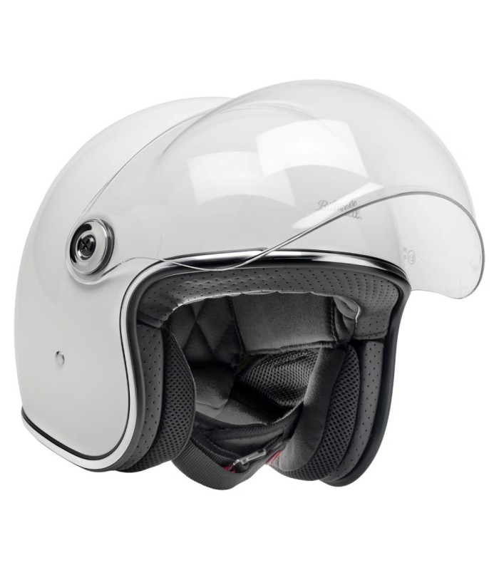 Casco jet Biltwell Tahoe bianco