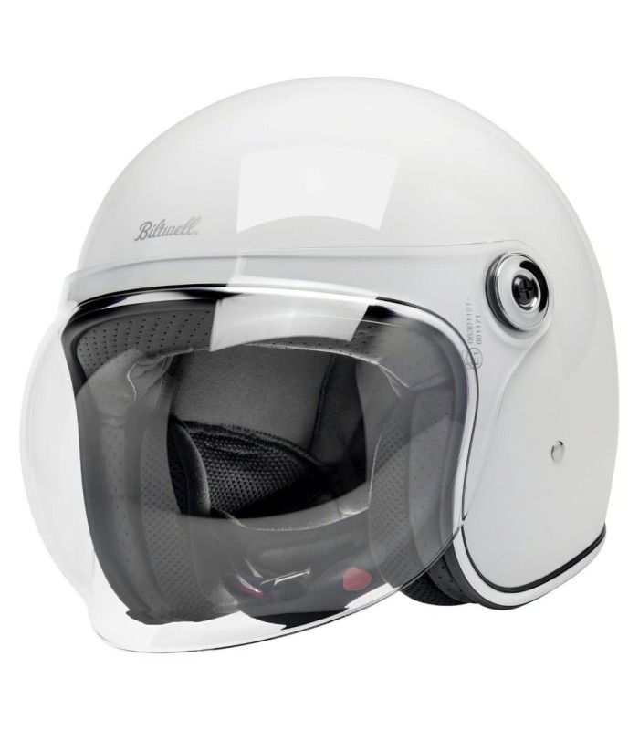 Casco jet Biltwell Tahoe bianco