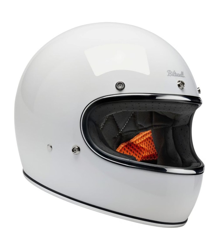 Biltwell Gringo white helmet
