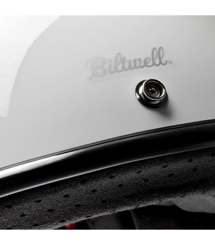 Biltwell Gringo white helmet