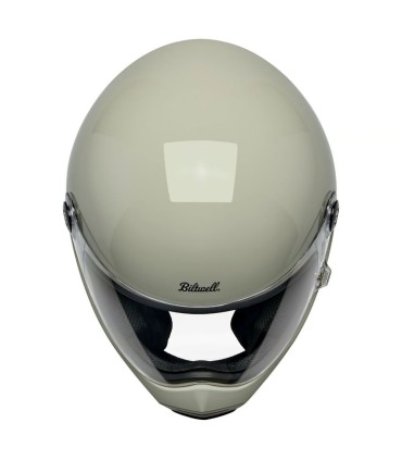 Biltwell Lane Splitter chalk helmet